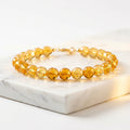Solar Vitality Bangle - Natural Citrine Bangle for Joy & Radiant Vitality | Lumée Jewelry